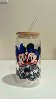 Baseball Mouse glass cup