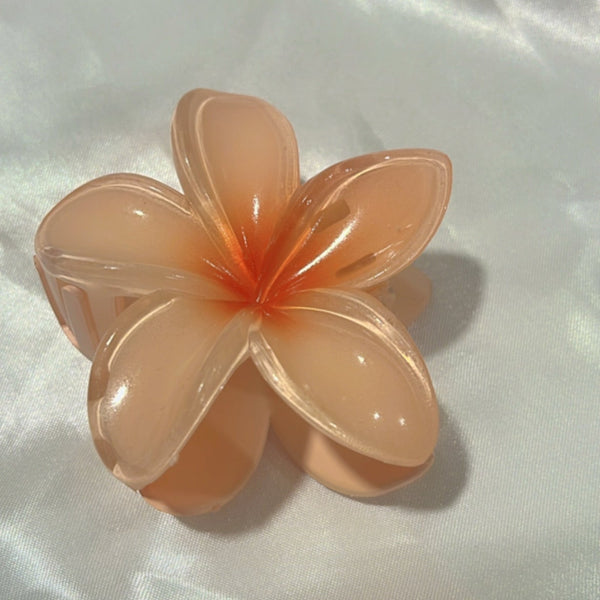Peach Hair Clip