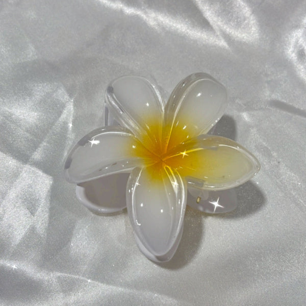 White Hair Clips