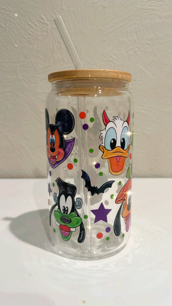 Halloween glass
