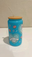 Cinnamon glass cup