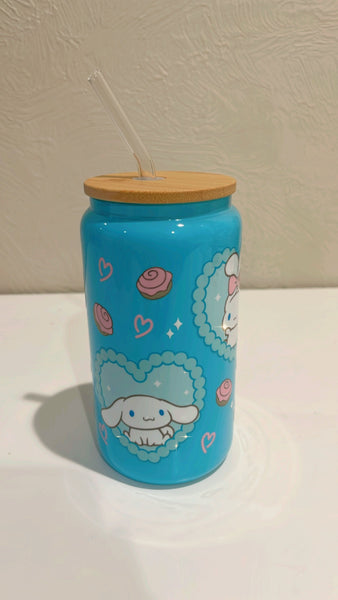 Cinnamon glass cup