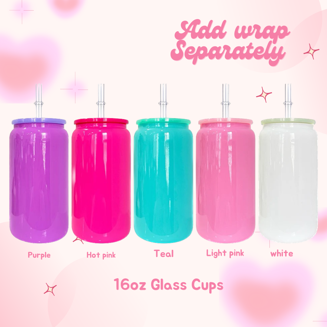 Custom cups- select wrap separately