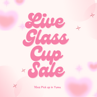 Live glass sale (pick up)